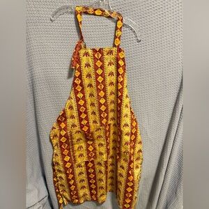 Colorful chili peppers Patterned Apron